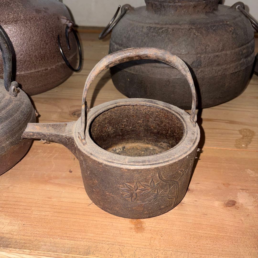 茶道　茶道具　鉄瓶　急須　まとめ売り　13点