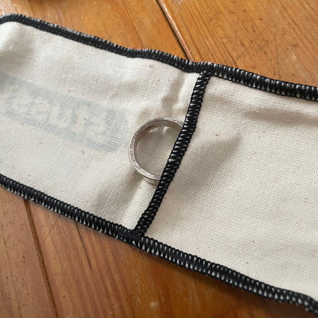 箱付き 90s old stussy ステューシー リング 13号 S〜M