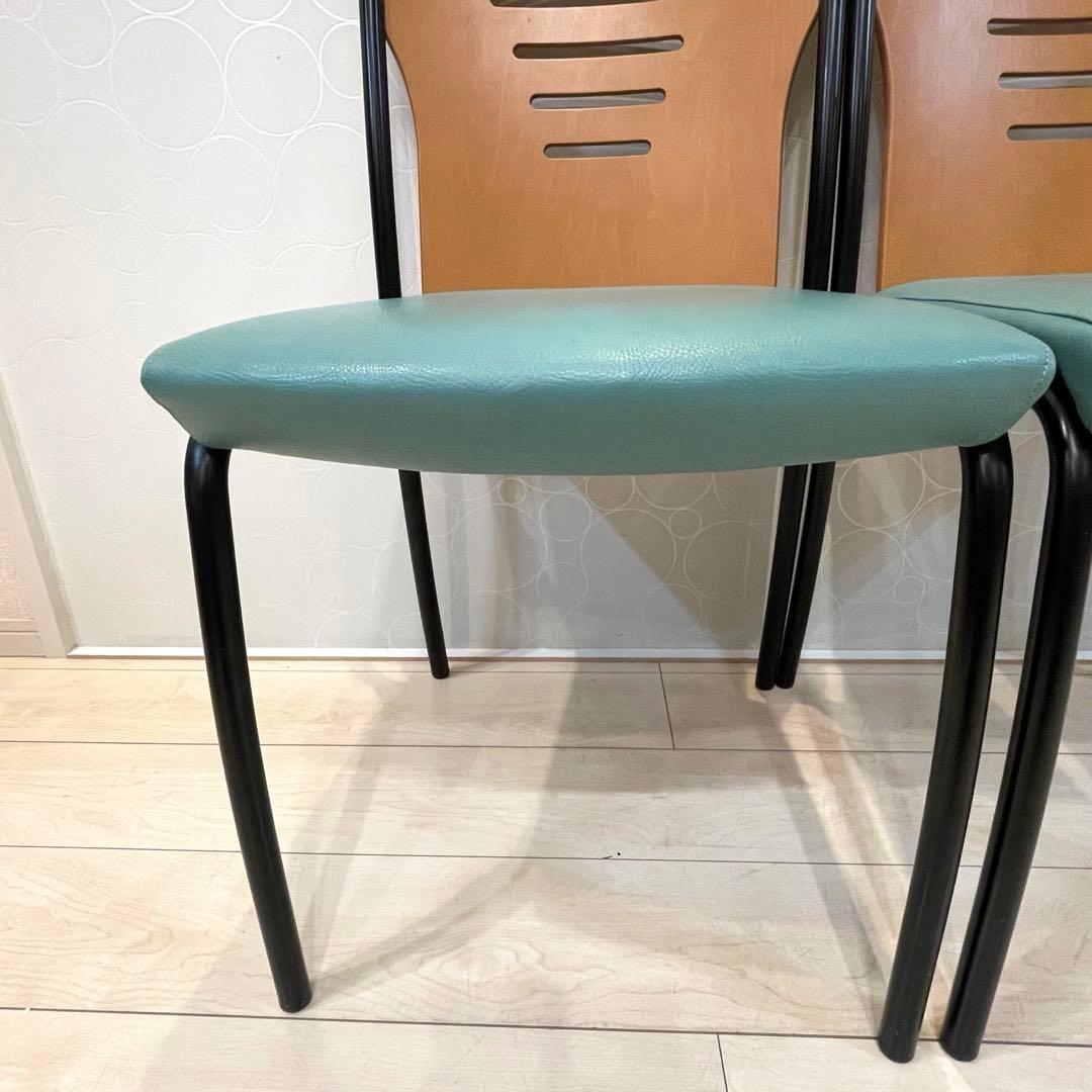 【CRES】クレス 業務用チェア ダイニングチェア 2脚セット 椅子　木製椅子