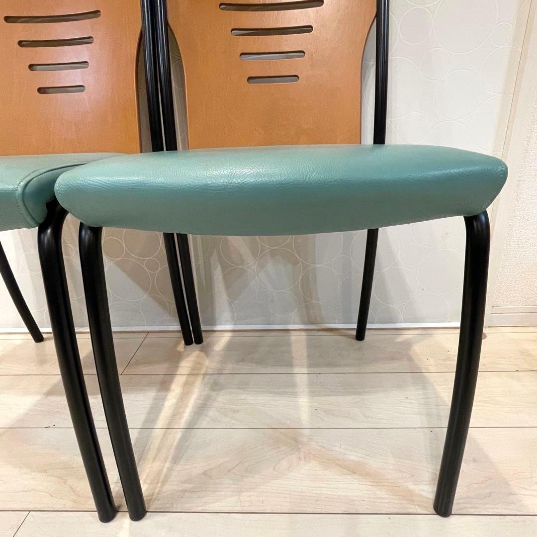 【CRES】クレス 業務用チェア ダイニングチェア 2脚セット 椅子　木製椅子