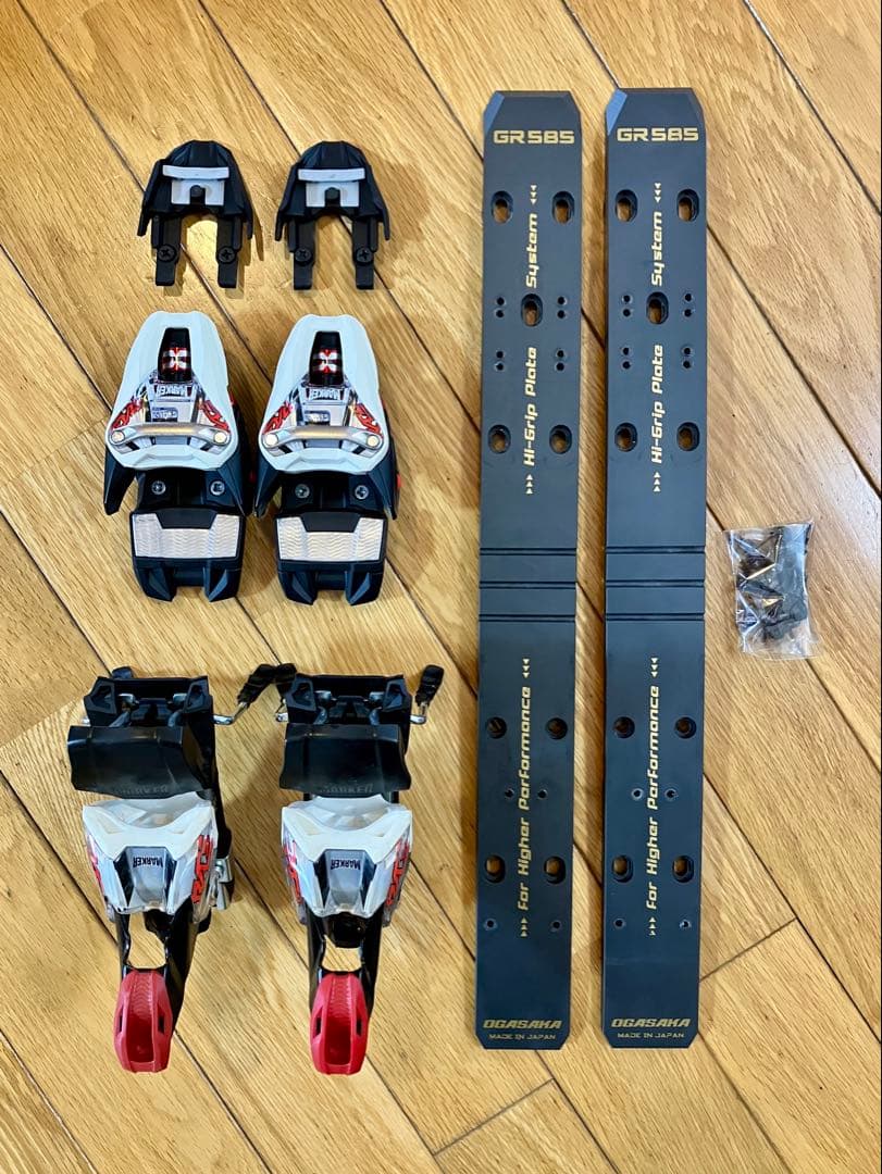 マーカービンディング EXCEL16 & オガサカプレートGR585セット