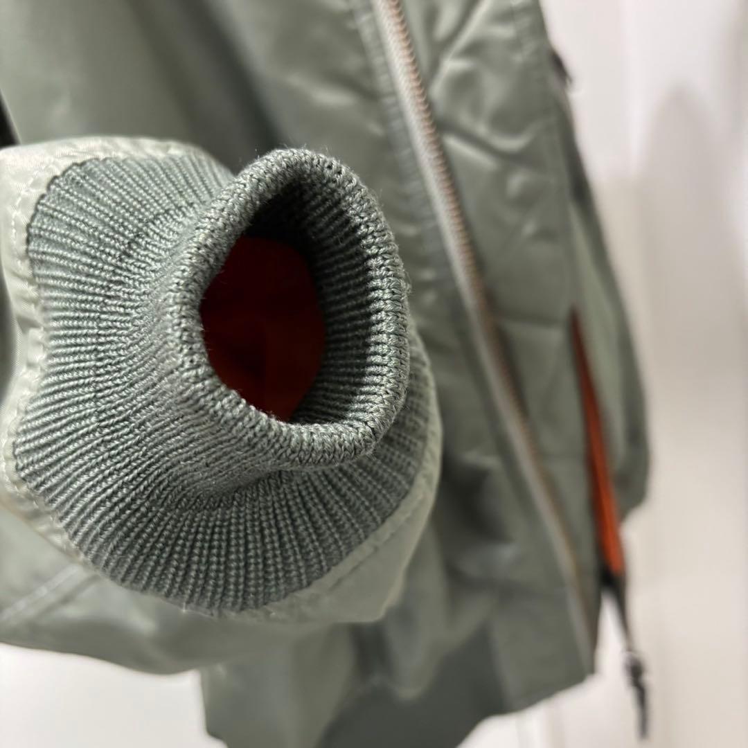 美品✨ BEAMS THERMOLITE MA-1 フライトジャケット カーキ