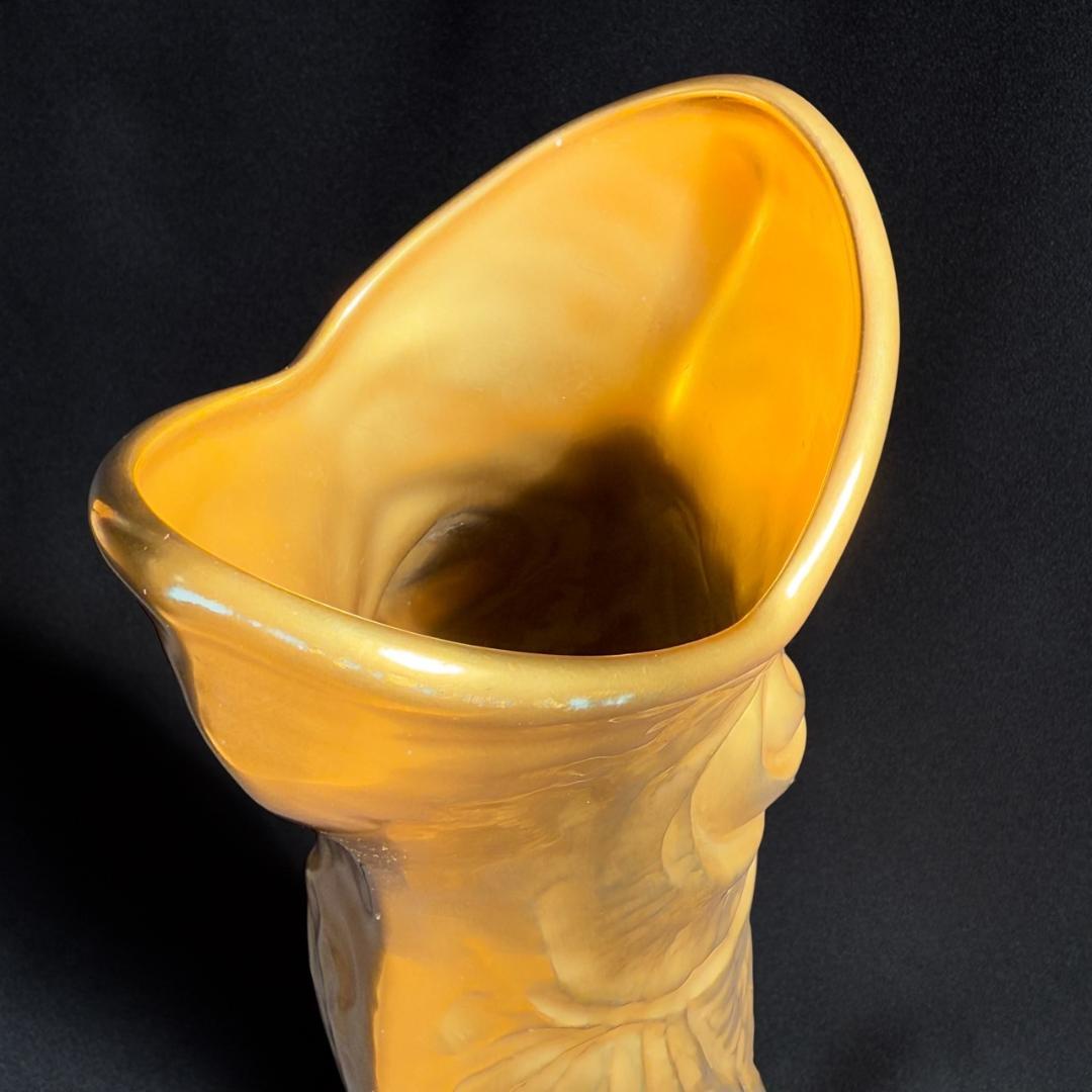 廃盤☆ナルミ エグゼクティブコレクション カンブリアシリーズ 花瓶 ゴールド 魚