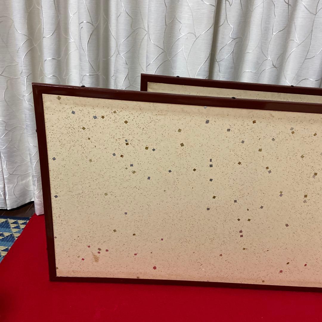 風炉先屏風二つ折二組