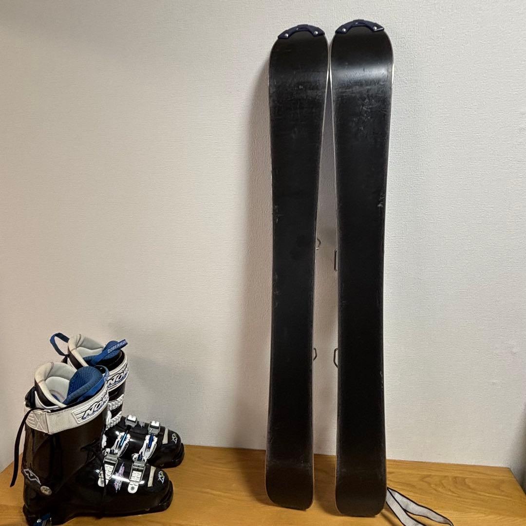 メンズ　ショートスキーファンスキーセット　Nordica 26/26.5cm