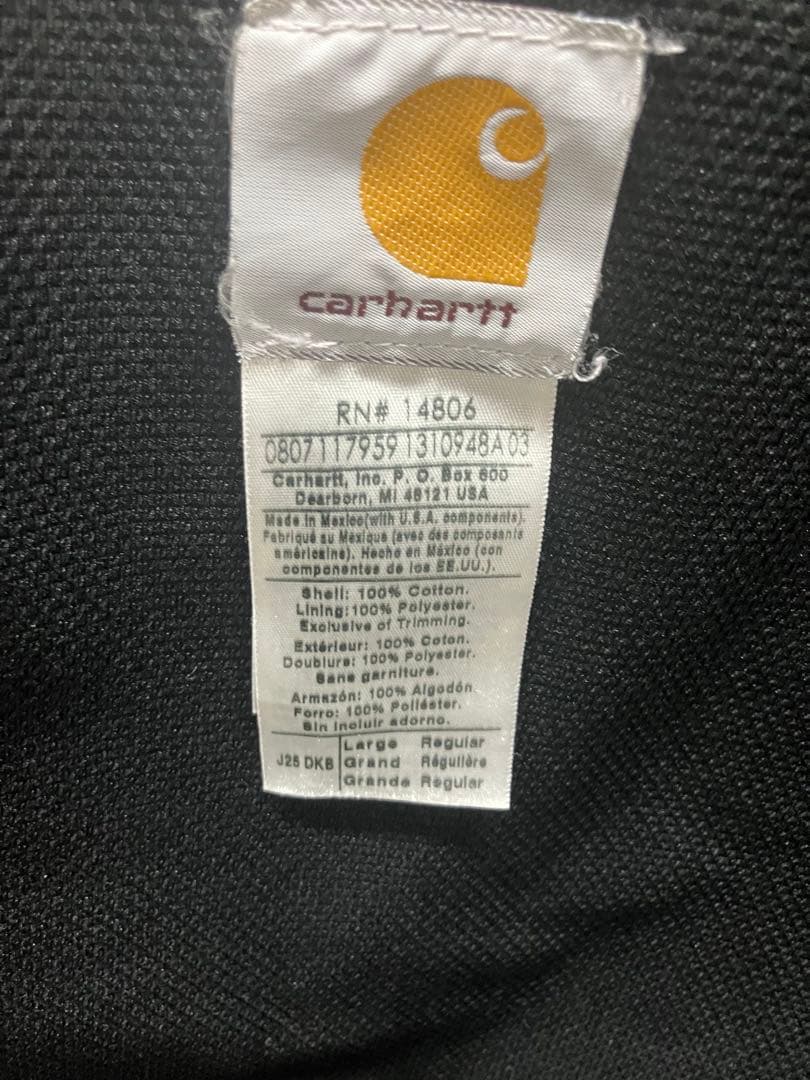 carhartt カーハート　アクティブジャケット　ダークブラウン