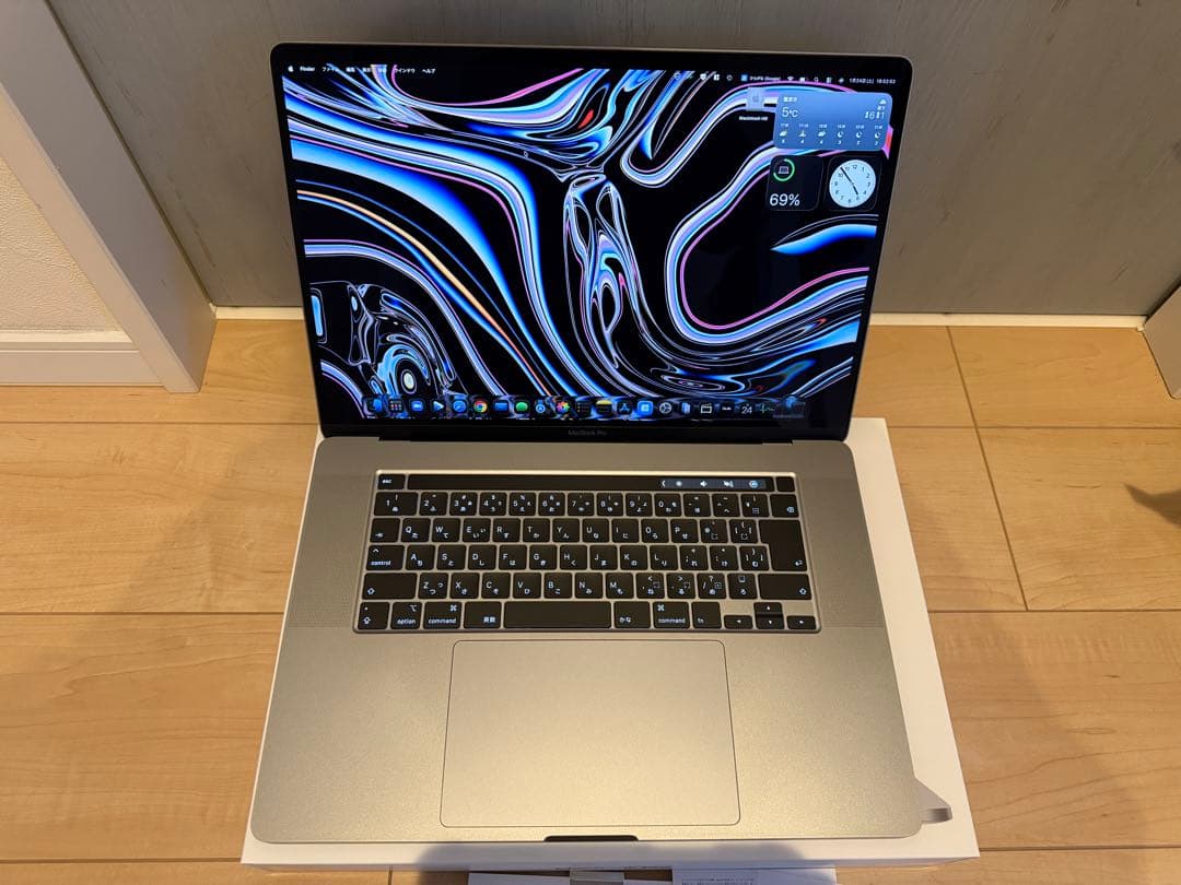 MacBookPro2019 16インチ corei7 16GB 1TB