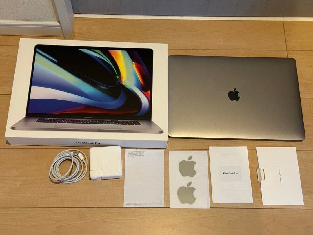 MacBookPro2019 16インチ corei7 16GB 1TB
