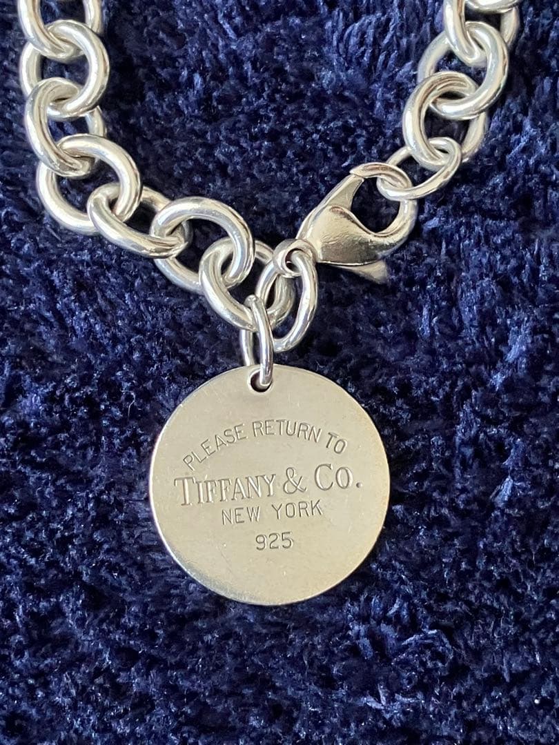 【お正月セール】OLD Tiffany & Co. 925チェーンブレスレット