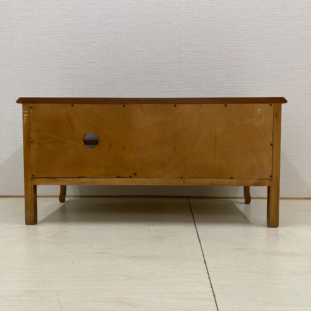 猫足 クラシック TVボート TV台 ローボード