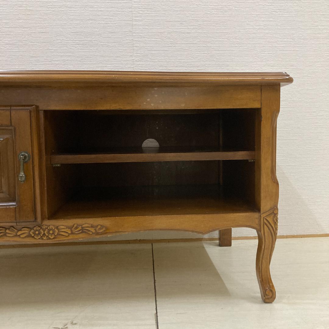 猫足 クラシック TVボート TV台 ローボード