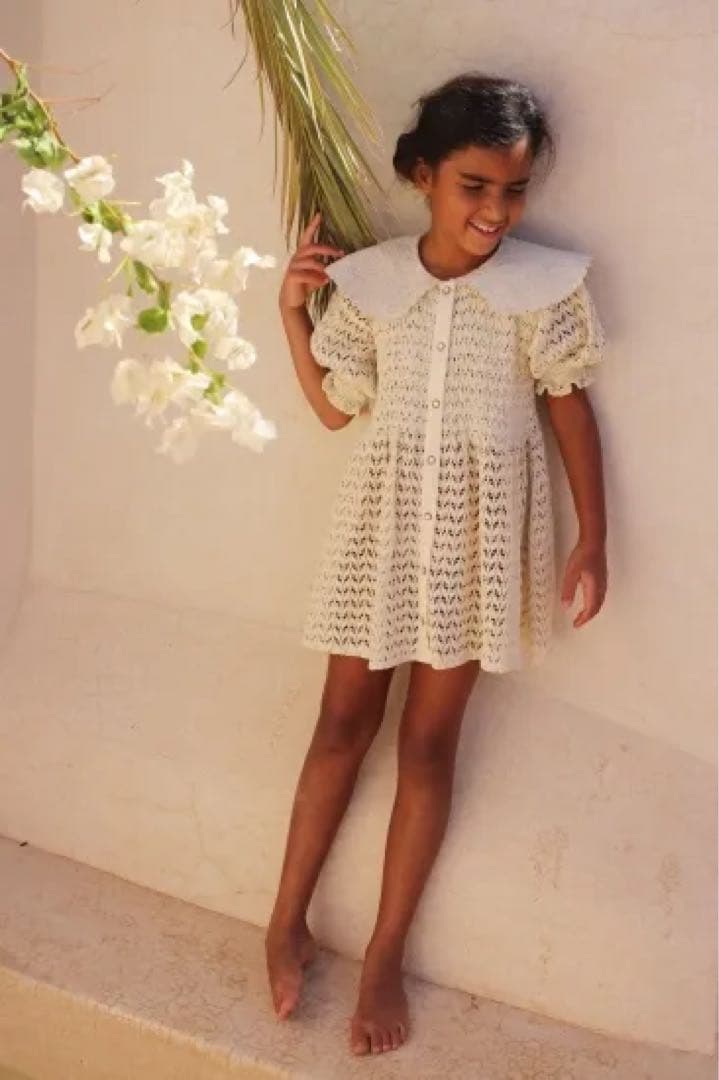 ワンピース Bonjour diary RETRO TUNIQUE handsmock