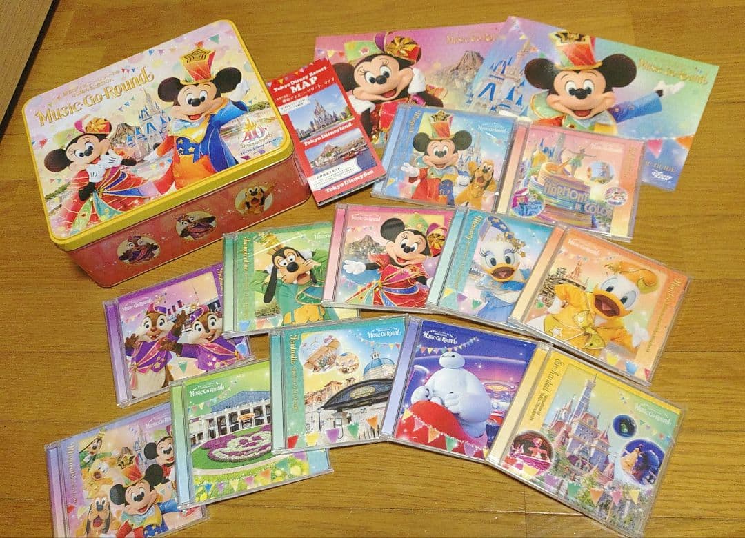 東京ディズニーリゾート 40周年記念BOX『Music-Go-Round』DX版