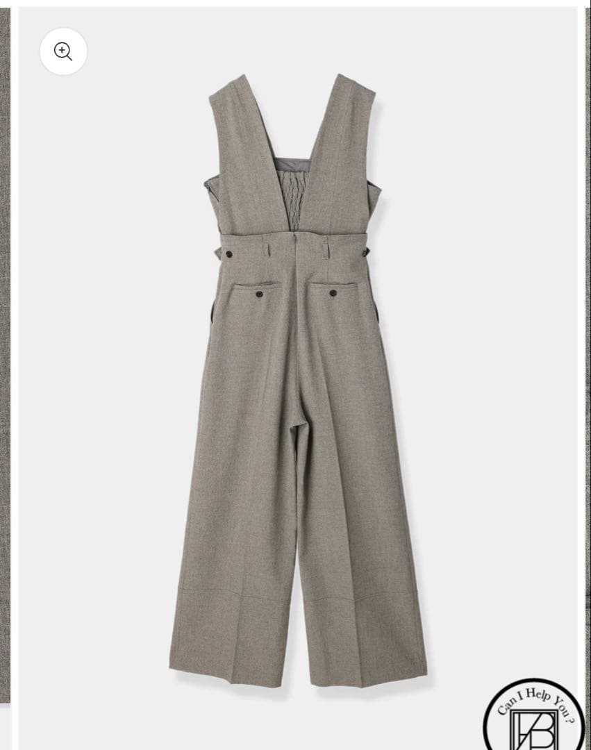 【美品】laubeblanc 4way twill combinaison