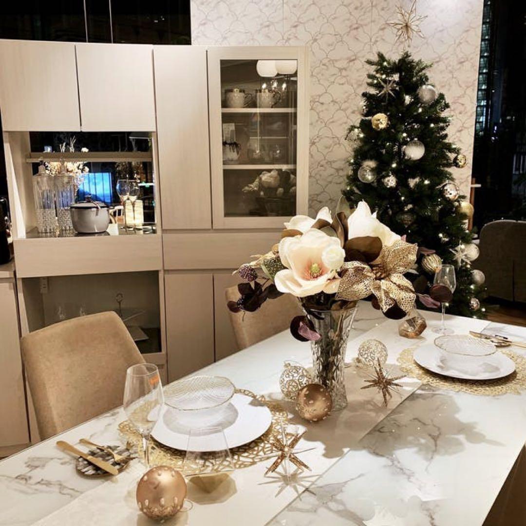 Francfranc フェリシテ ダイニングテーブル 大理石 W160