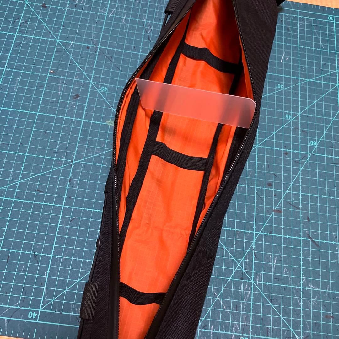 htのハンドメイドフレームバッグ+ステムポーチ