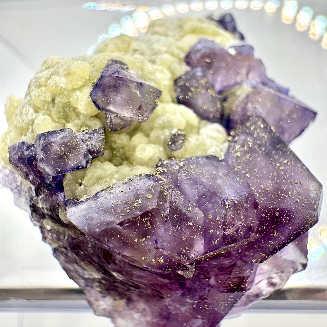 544 中国 内モンゴル産 フローライト&パイライト