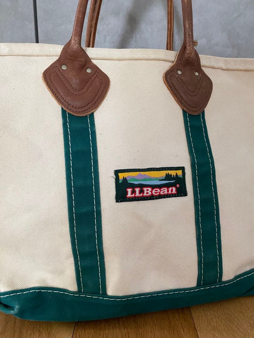 LLBean グリーン トートバッグ