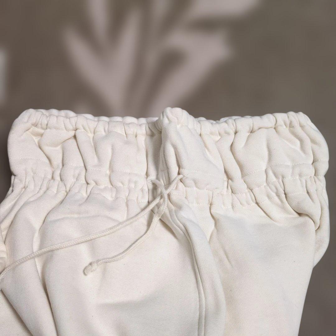 オーガニックコットン パジャマセット ベージュ　暖かい