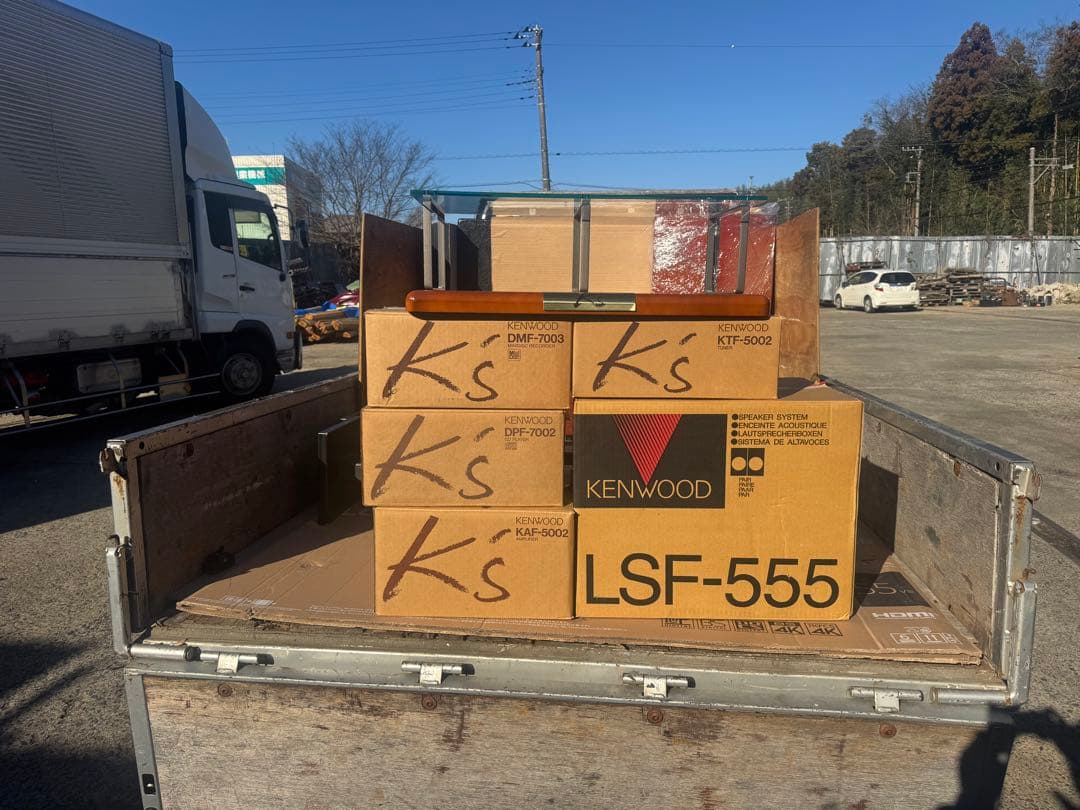 KENWOOD LSF-555 スピーカーセット元箱着き