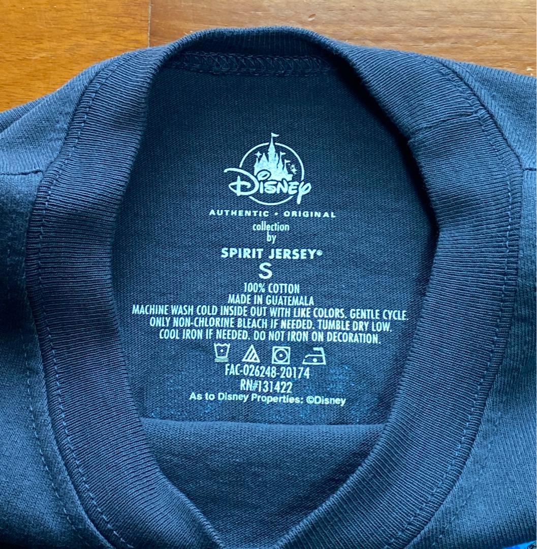 Disney Spirit Jersey Hades Sサイズ ブラック/ブルー