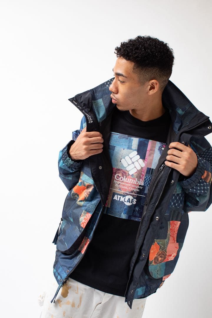 ジャケット・アウター Columbia x atmos Powder Keg Txt Parka