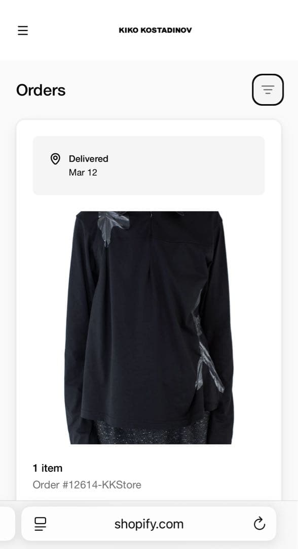 トップス KIKO KOSTADINOV ALEC K-DART PULLOVER