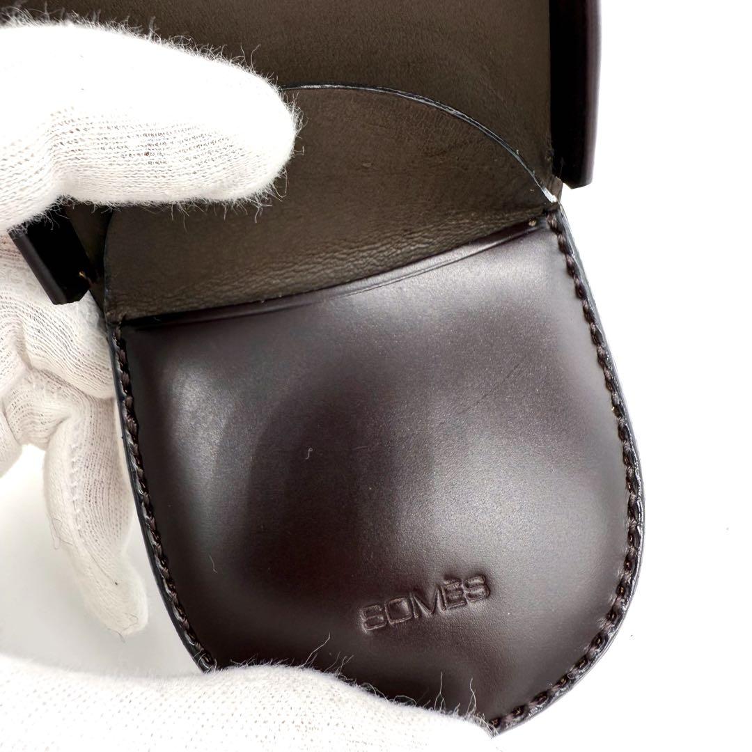 ★新品同等★SOMES SADDLE ソメス ハノーバー 馬蹄 ケース