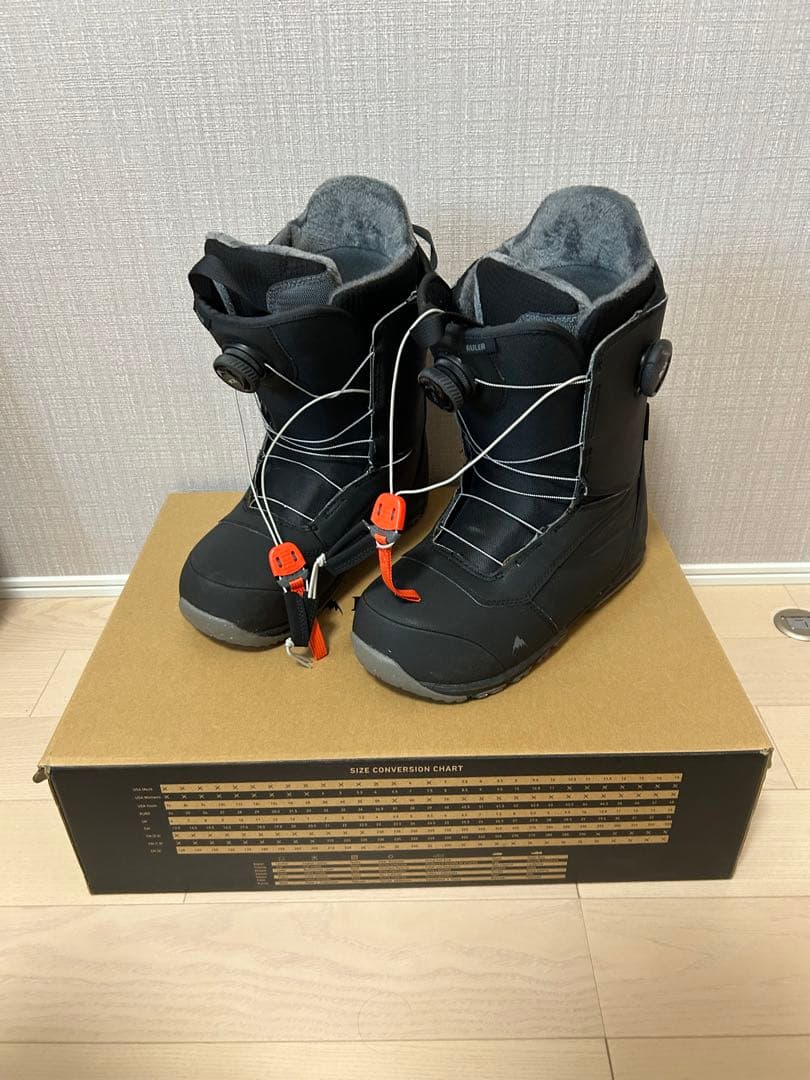 BURTON RULER WIDE BOA ケース付き！