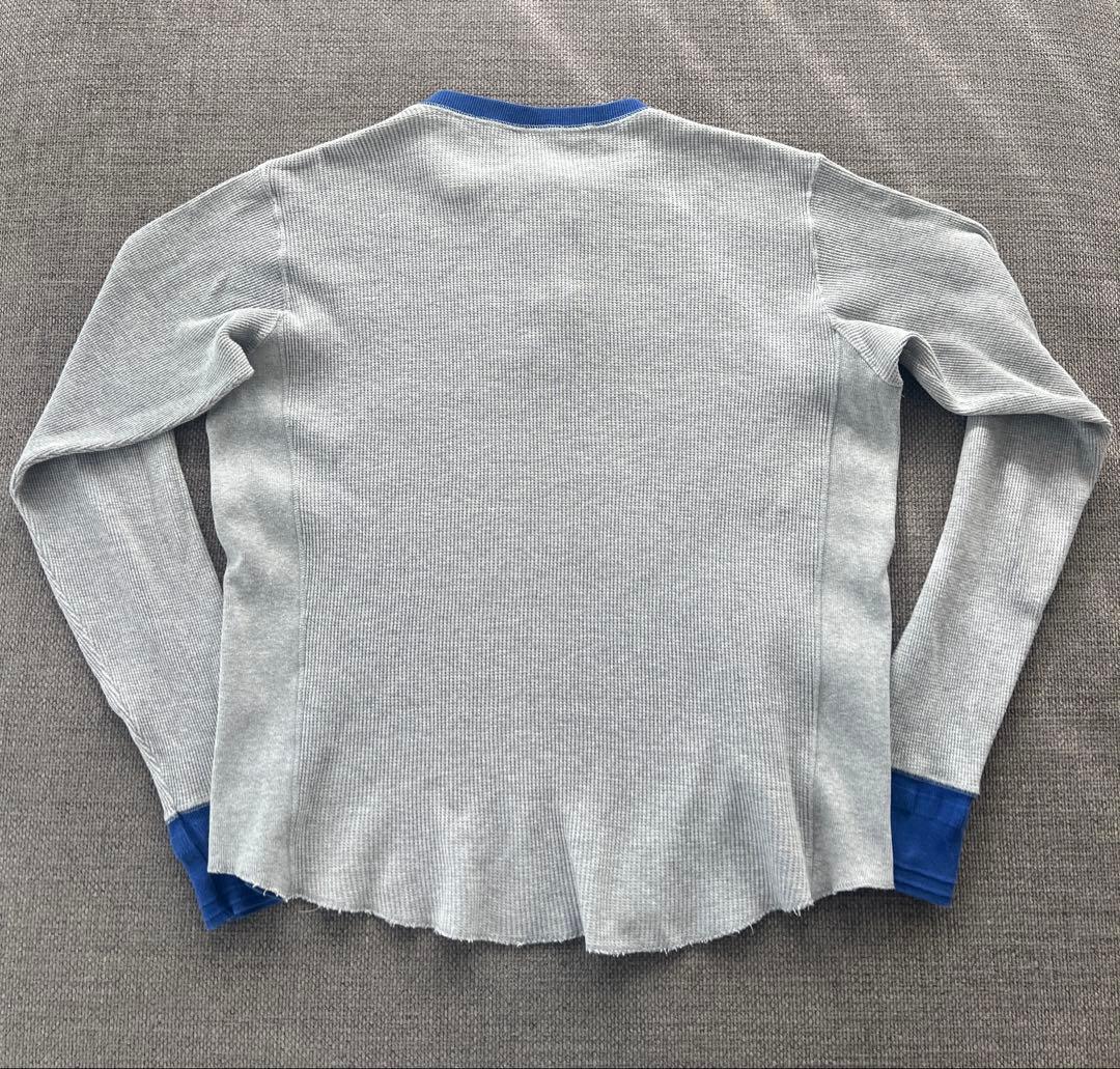 希少90s GOODENOUGH ヘンリーネックワッフル Mサイズ 藤原ヒロシ