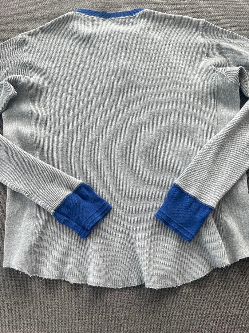 希少90s GOODENOUGH ヘンリーネックワッフル Mサイズ 藤原ヒロシ