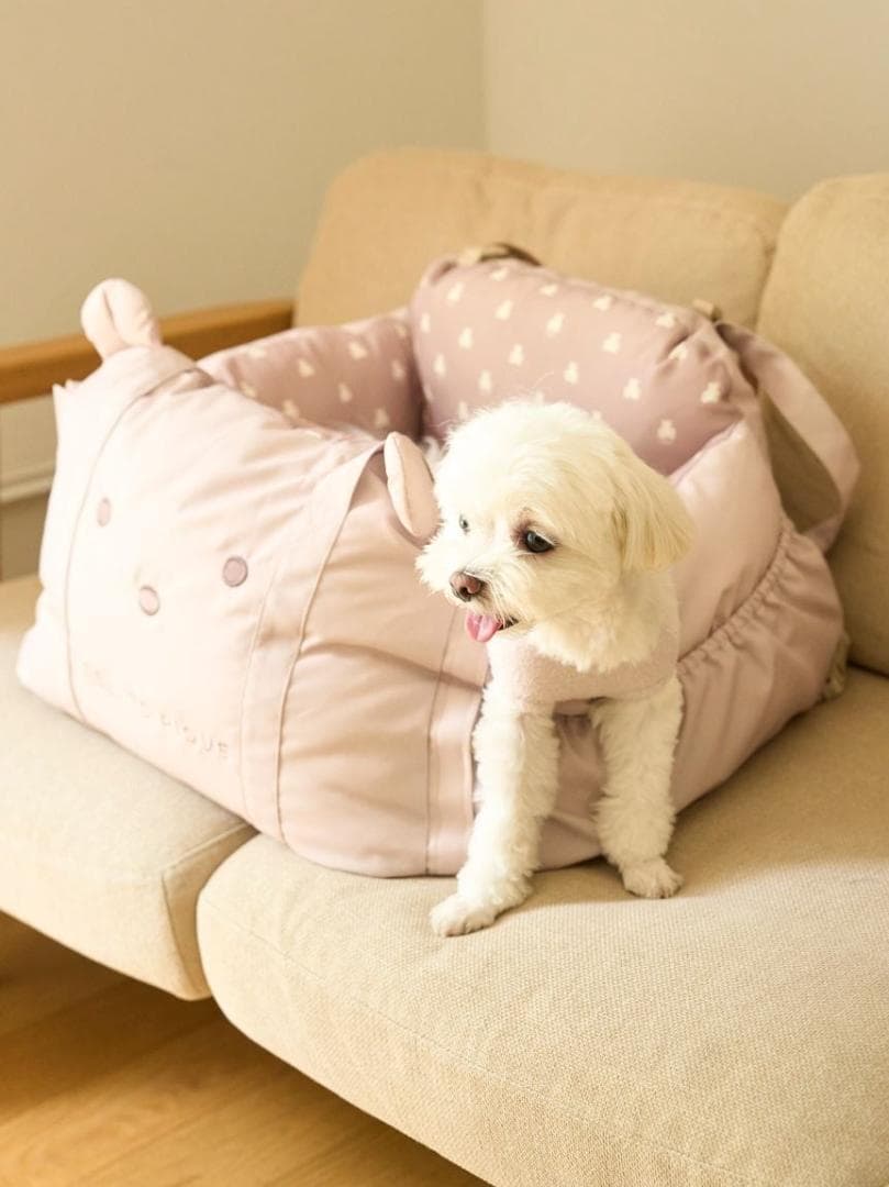 ハ*ム様 【新品】gelato pique ベアモチーフドライブベッド BEG