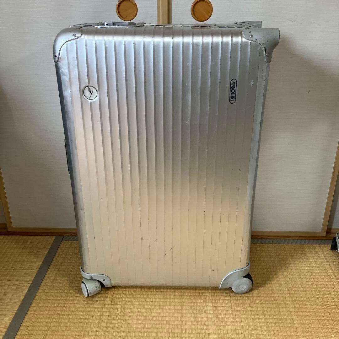 週末限定セール　Rimowa ルフトハンザ　トパーズ　キャリーケース プルタブ