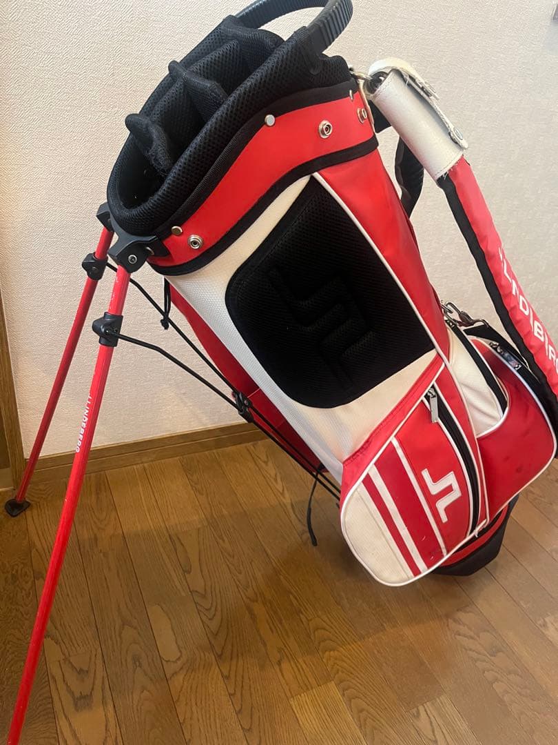 J.LINDEBERG スタンド式キャディバッグ　最終値下げ