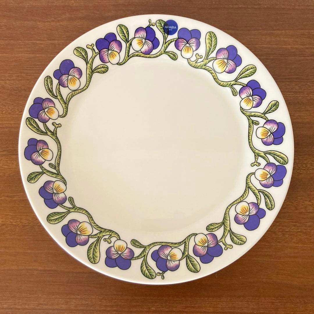 【限定品廃盤品】アラビア　ケトオルヴォッキ　26cmプレート　arabia 大皿