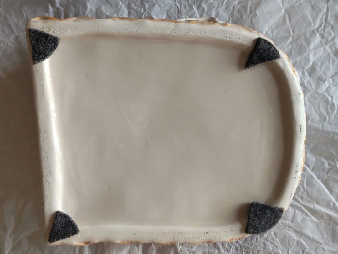 フルーツ キャニスター 陶器 3連 アンティーク レトロ イタリア 保存容器