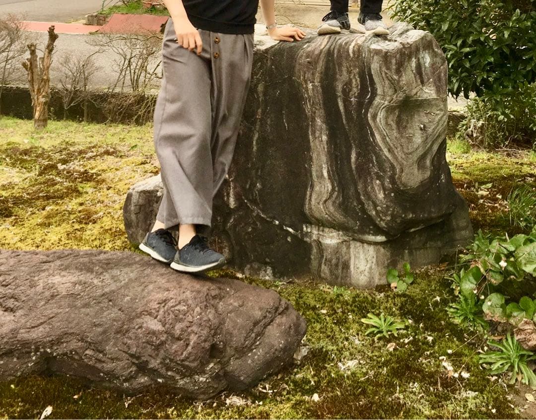 天然石 2点セット！特大 黒白縞模様 茶色【石川県引き取り限定】まとめ割