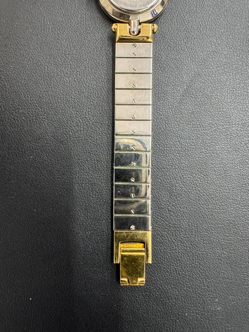 クリスチャンディオール 3025 ラウンド 腕時計 SS コンビ レディース