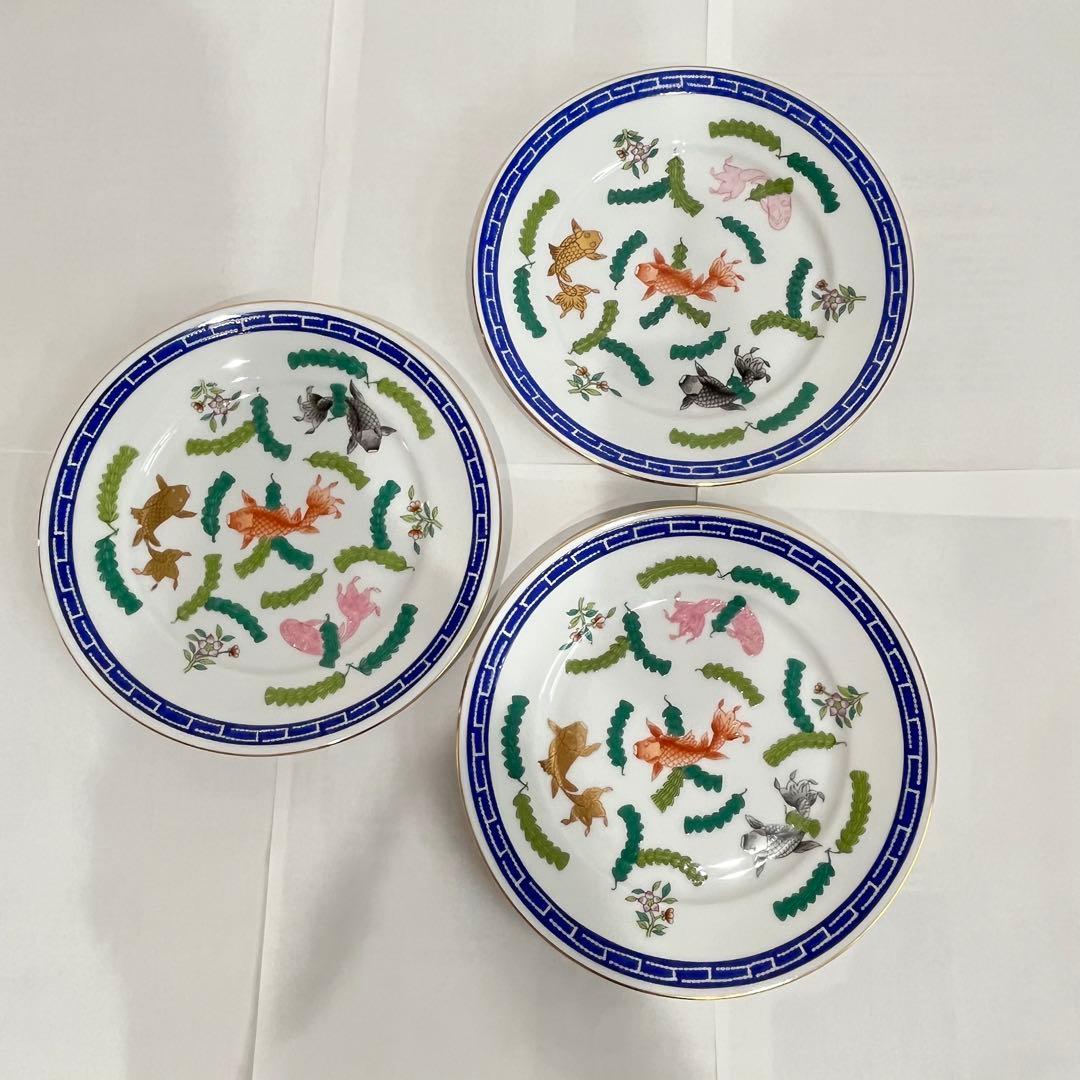 ヘレンド ポワッソン デザートプレート 1枚