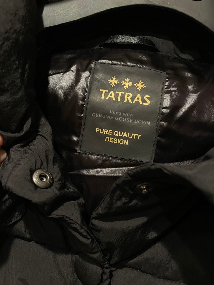 美品⭐︎TATRAS ブラック ダウンジャケット