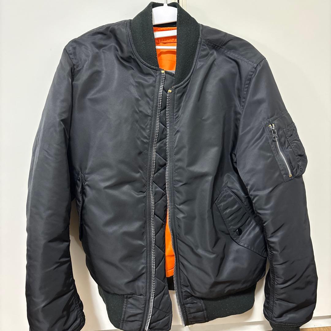 MA-1 フライトジャケット ブラック M