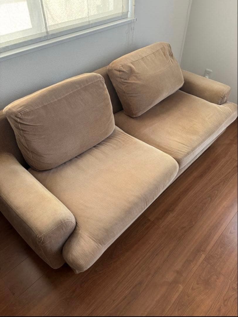 unico GREIG カバーリングソファ 3シーター