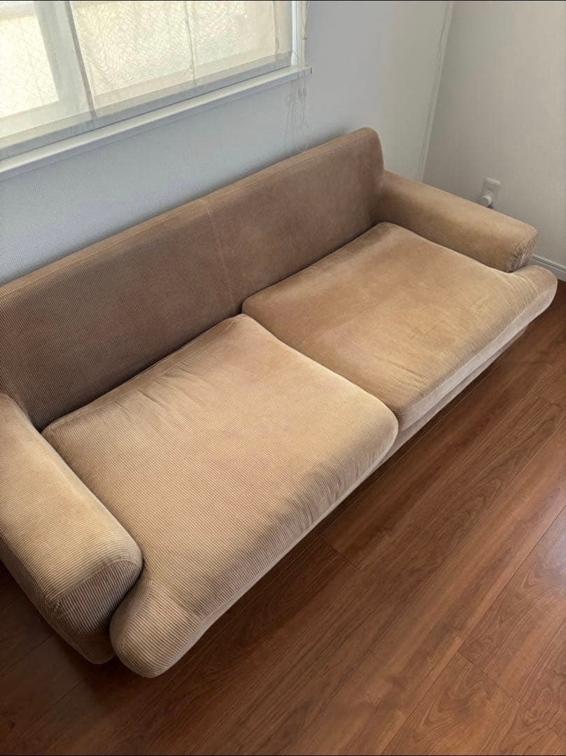 unico GREIG カバーリングソファ 3シーター