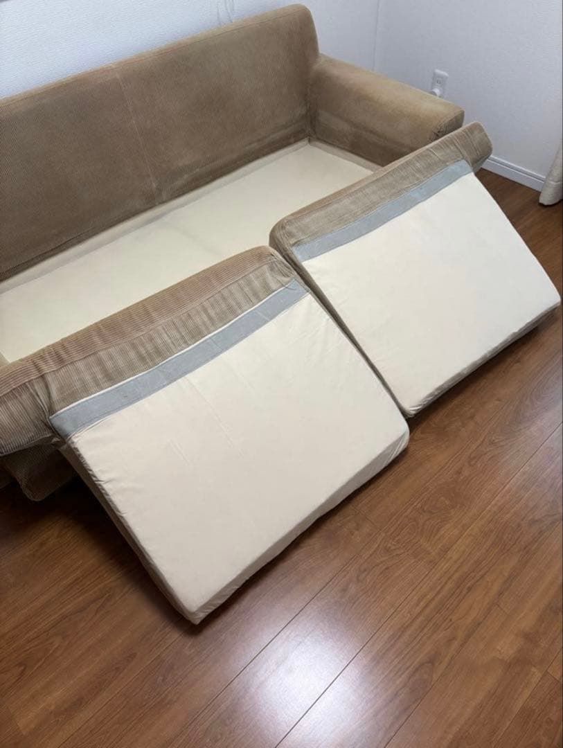 unico GREIG カバーリングソファ 3シーター