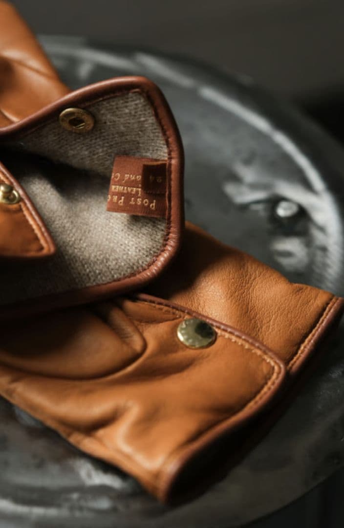 post production Dress Glove レザー グローブ