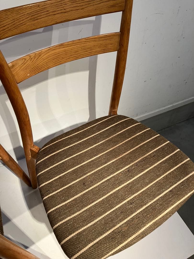 日進木工 nissin ヴィンテージチェア2脚、天童木工、柏木工、キツツキレトロ