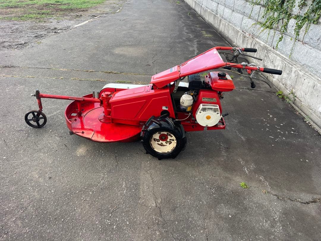 黒石市　バック付　草刈機　ロータリーナイフ　モア　 丸山　まるやま　MLB761