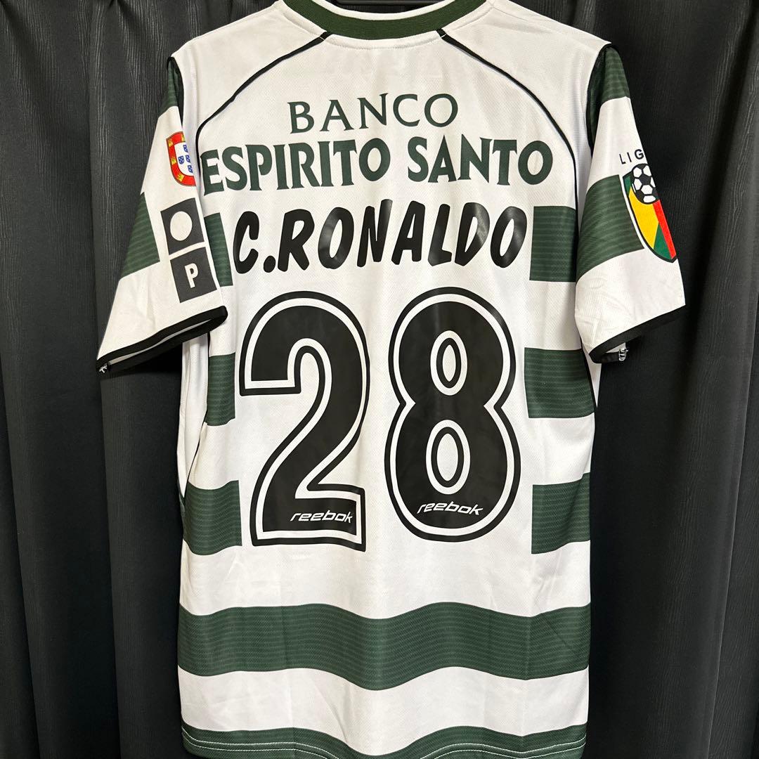 ロナウド　ユニフォーム　スポルティング・リスボン　ルーキー　美品　ポルトガル代表
