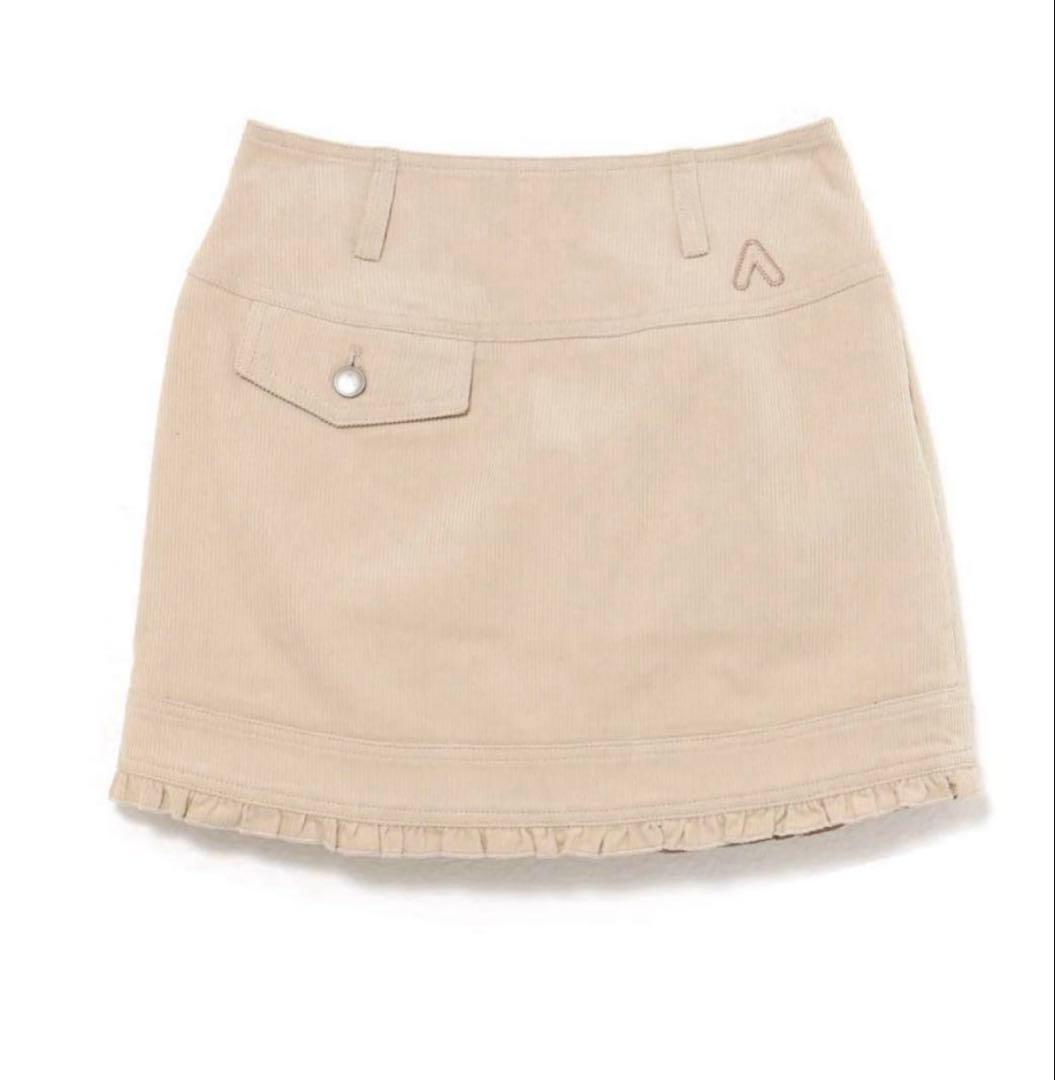 【andmary】Elsa corduroy mini skirt
