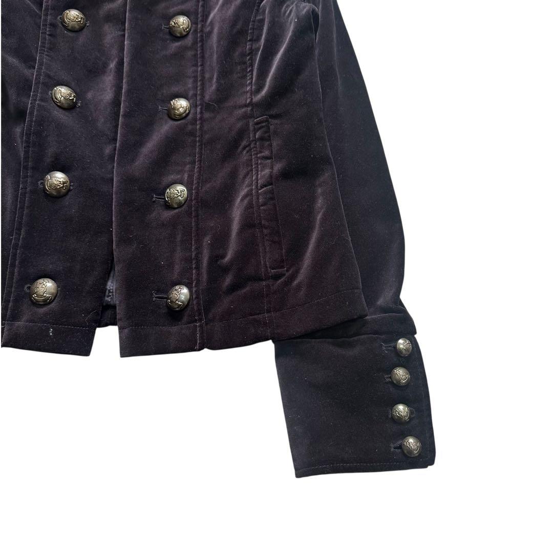 Y2K ベロアナポレオンジャケット ギャル お兄系 フェアリーグランジ